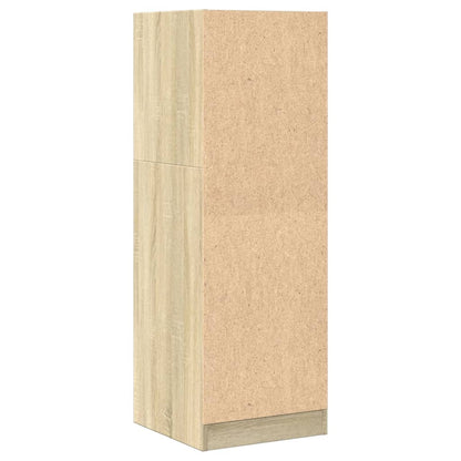 vidaXL Apothecary Cabinet Sonoma Oak 40x41x118 cm Engineered Wood