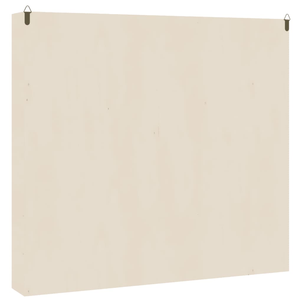 vidaXL Wooden Collector's Display Case with 6 Shelves 60x8.5x55cm
