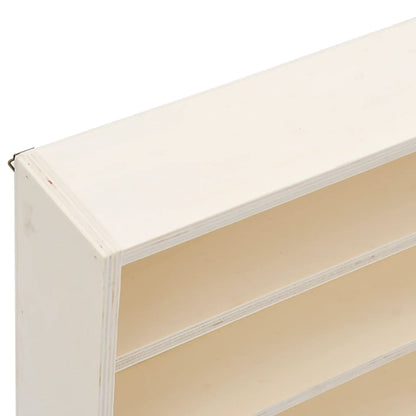 vidaXL Wooden Collector's Display Case with 6 Shelves 60x8.5x55cm