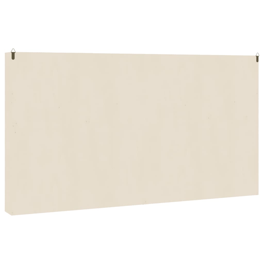vidaXL Wooden Collector's Display Case with 6 Shelves 100x9x55 cm