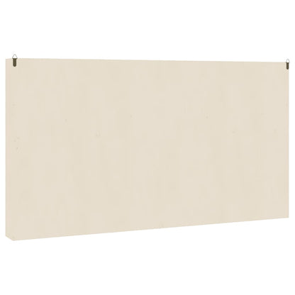 vidaXL Wooden Collector's Display Case with 6 Shelves 100x9x55 cm