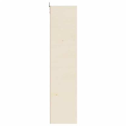 vidaXL Wooden Collector's Display Case with Doors 40x8.5x37cm