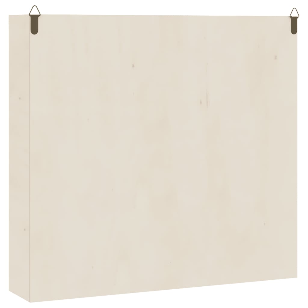 vidaXL Wooden Collector's Display Case with Doors 40x8.5x37cm