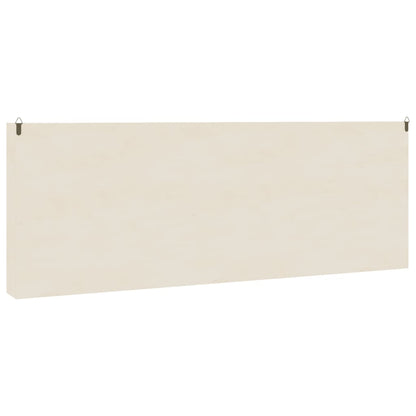 vidaXL Wooden Collector's Display Case with Doors 100x8.5x37cm
