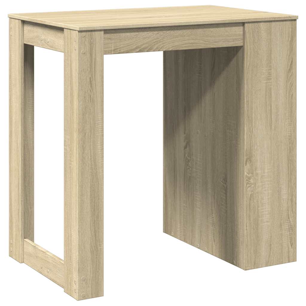 vidaXL Bar Table Sonoma Oak 102x70x103.5 cm Engineered Wood
