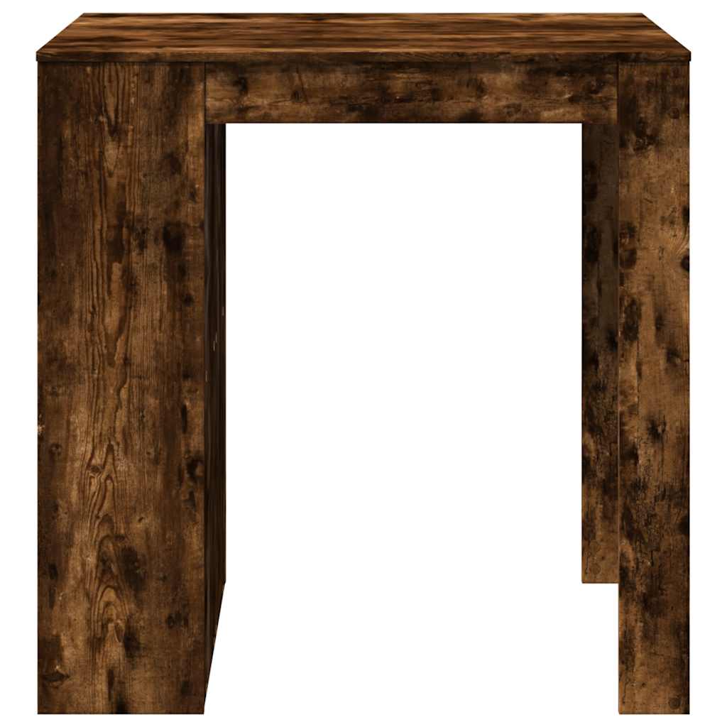 vidaXL Bar Table Smoked Oak102x70x103.5 cm Engineered Wood