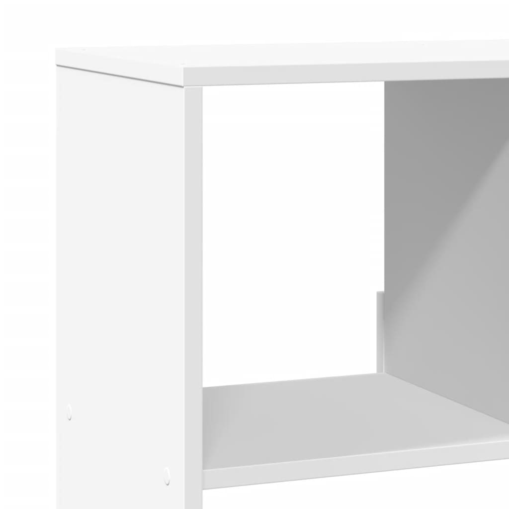 vidaXL Bookcase White 100x33x125,5 cm Engineered Wood
