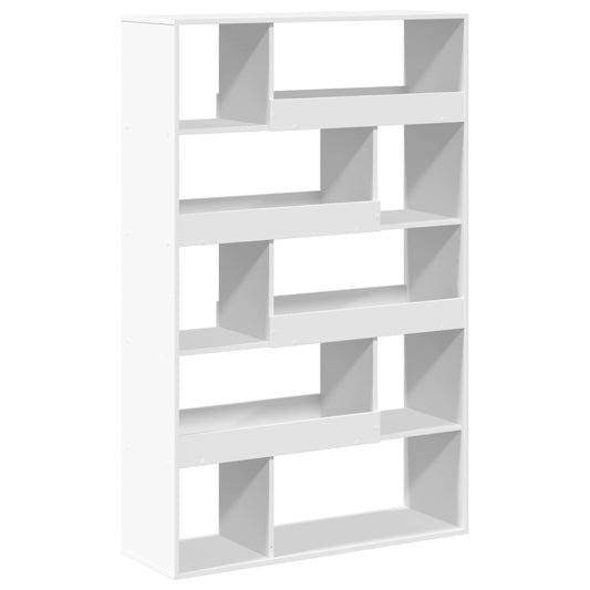 vidaXL Bookcase White 100x33x156,5 cm Engineered Wood