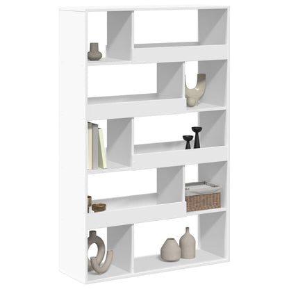vidaXL Bookcase White 100x33x156,5 cm Engineered Wood