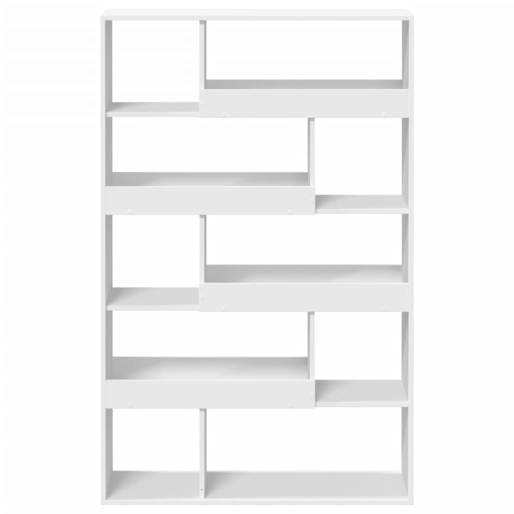 vidaXL Bookcase White 100x33x156,5 cm Engineered Wood