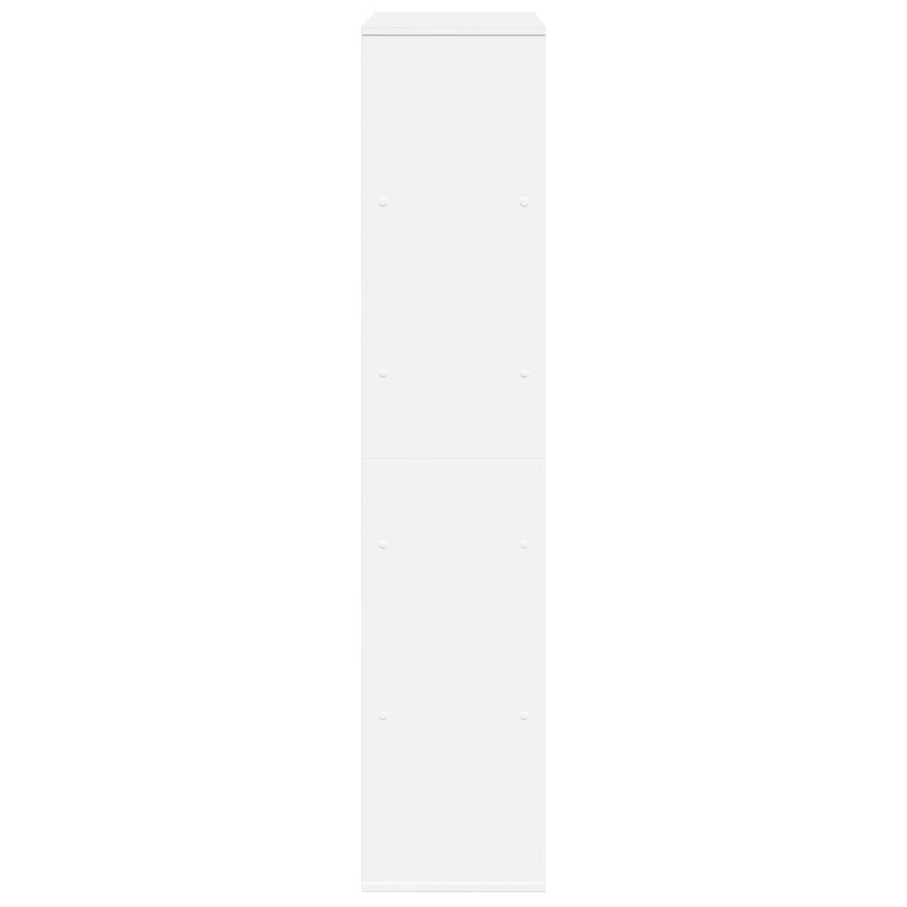 vidaXL Bookcase White 100x33x156,5 cm Engineered Wood