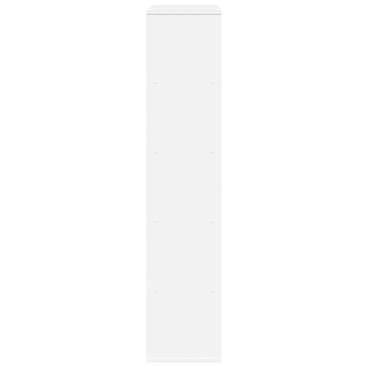 vidaXL Bookcase White 100x33x156,5 cm Engineered Wood