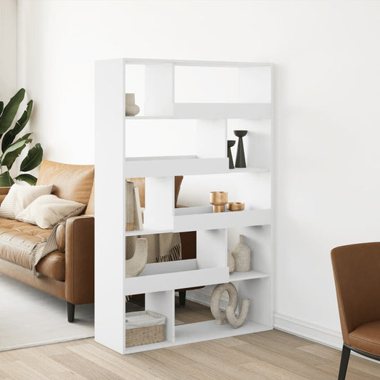 vidaXL Bookcase White 100x33x156,5 cm Engineered Wood