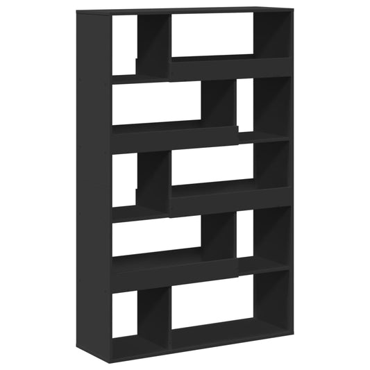 vidaXL Bookcase Black 100x33x156,5 cm Engineered Wood
