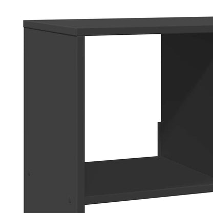 vidaXL Bookcase Black 100x33x156,5 cm Engineered Wood