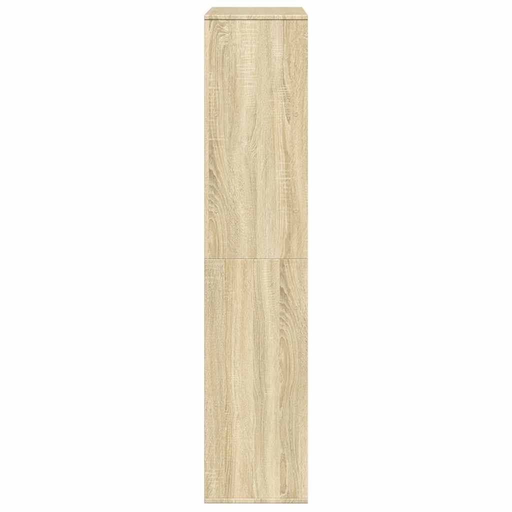 vidaXL Bookcase Sonoma Oak 100x33x156.5 cm Engineered Wood