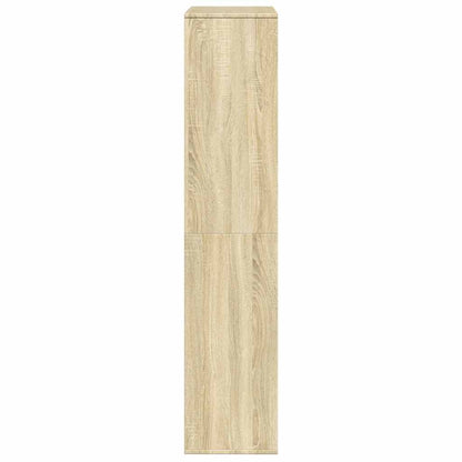 vidaXL Bookcase Sonoma Oak 100x33x156.5 cm Engineered Wood