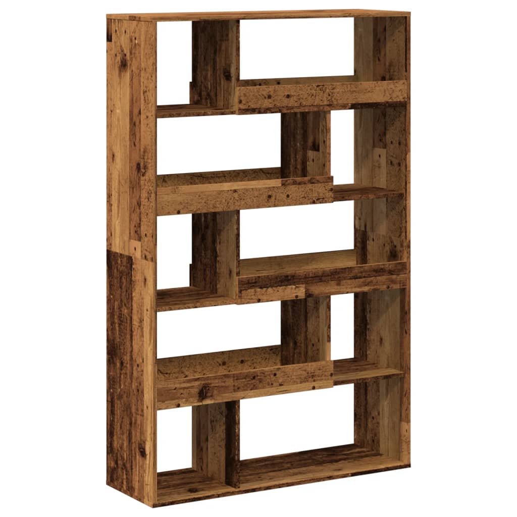 vidaXL Bookcase Old Wood 100x33x156,5 cm Engineered Wood