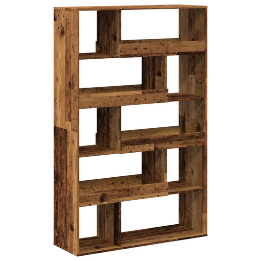 vidaXL Bookcase Old Wood 100x33x156,5 cm Engineered Wood