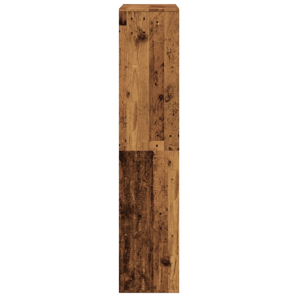vidaXL Bookcase Old Wood 100x33x156,5 cm Engineered Wood