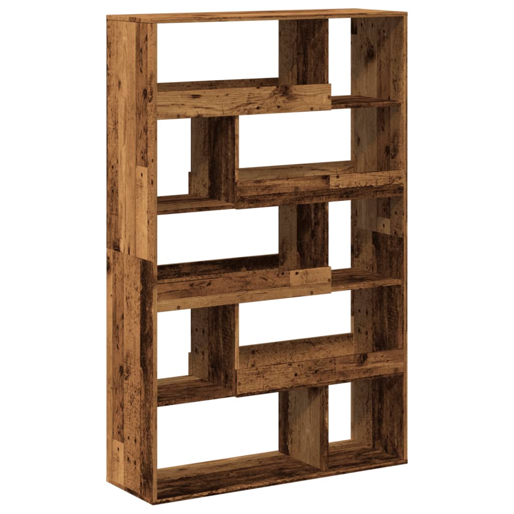 vidaXL Bookcase Old Wood 100x33x156,5 cm Engineered Wood