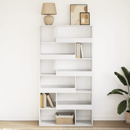 vidaXL Bookcase White 100x33x187,5 cm Engineered Wood