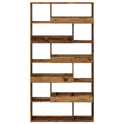 vidaXL Bookcase Old Wood 100x33x187,5 cm Engineered Wood