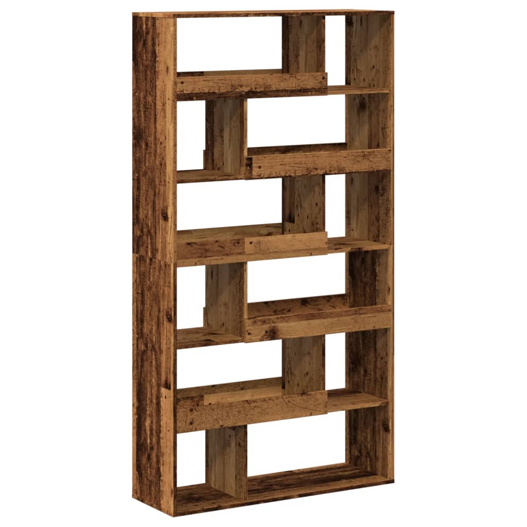vidaXL Bookcase Old Wood 100x33x187,5 cm Engineered Wood