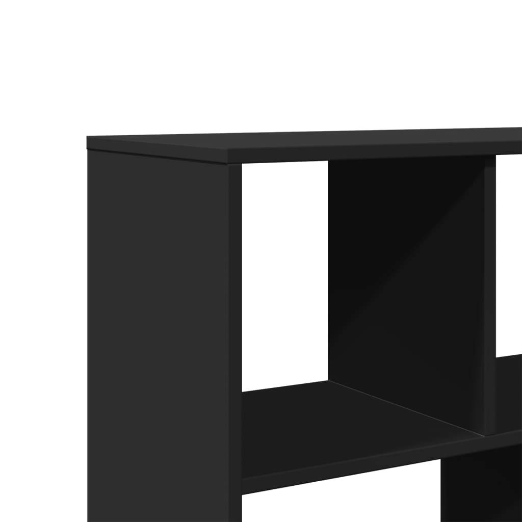 vidaXL Bookcase Black 100x33x156.5 cm Engineered Wood