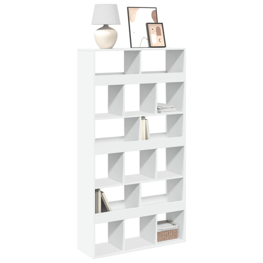 vidaXL Bookcase White 100x33x187,5 cm Engineered Wood