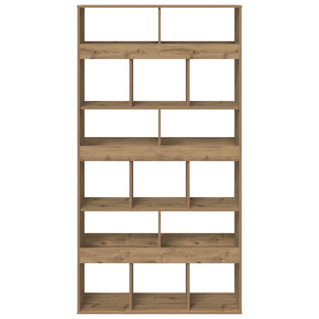 vidaXL Bookcase Artisan Oak 100x33x187.5 cm Engineered Wood