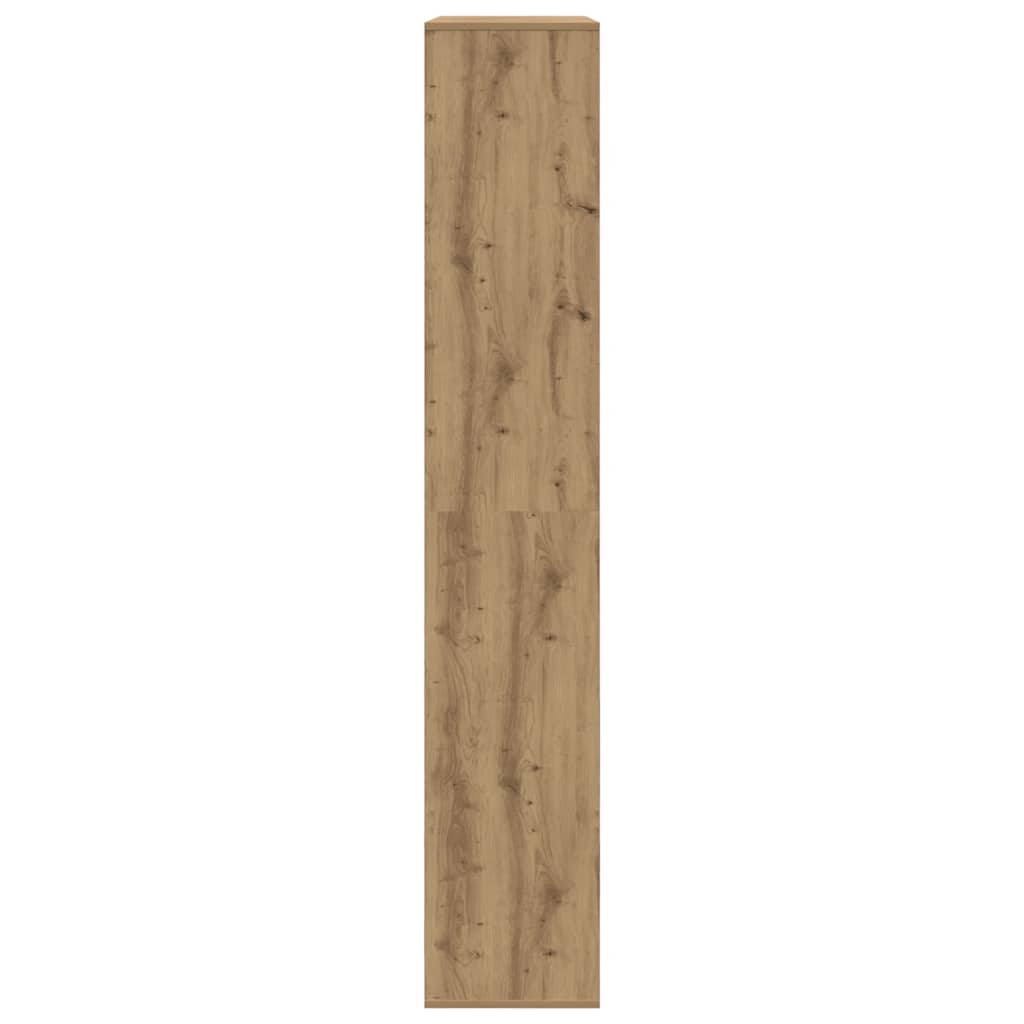 vidaXL Bookcase Artisan Oak 100x33x187.5 cm Engineered Wood
