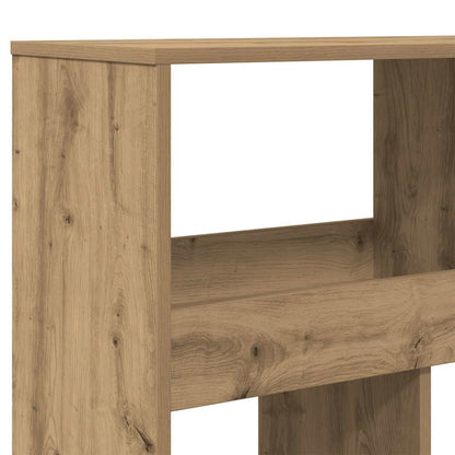 vidaXL Bookcase Artisan Oak 100x33x187,5 cm Engineered Wood