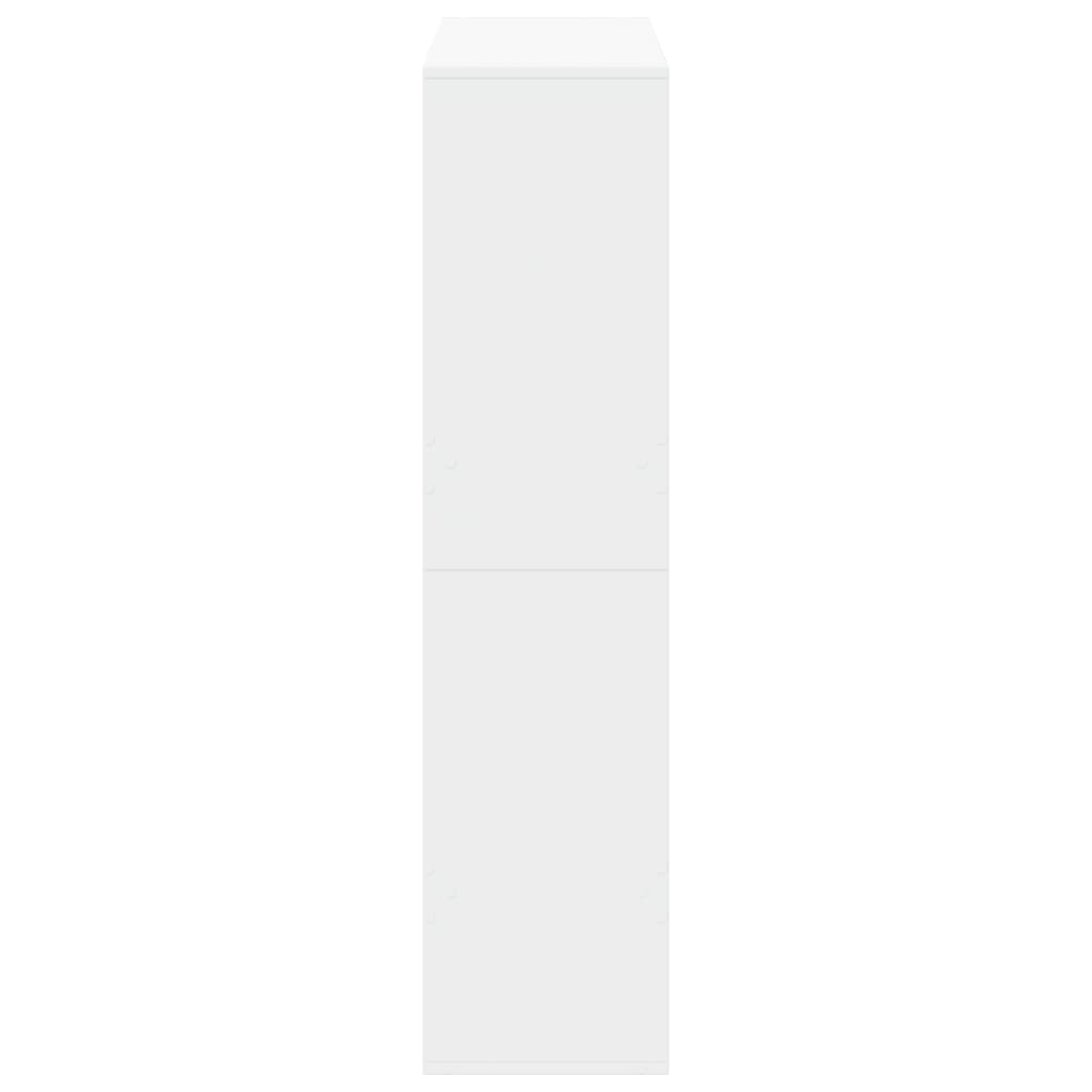 vidaXL Bookcase White 100x33x135 cm Engineered Wood