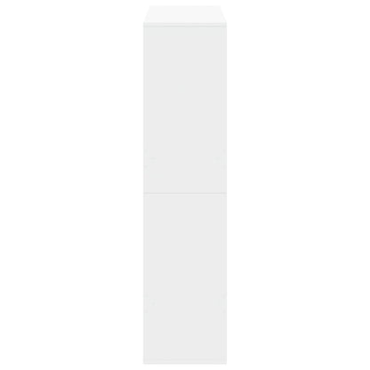 vidaXL Bookcase White 100x33x135 cm Engineered Wood