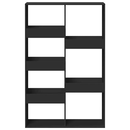 vidaXL Bookcase Black 100x33x155.5 cm Engineered Wood