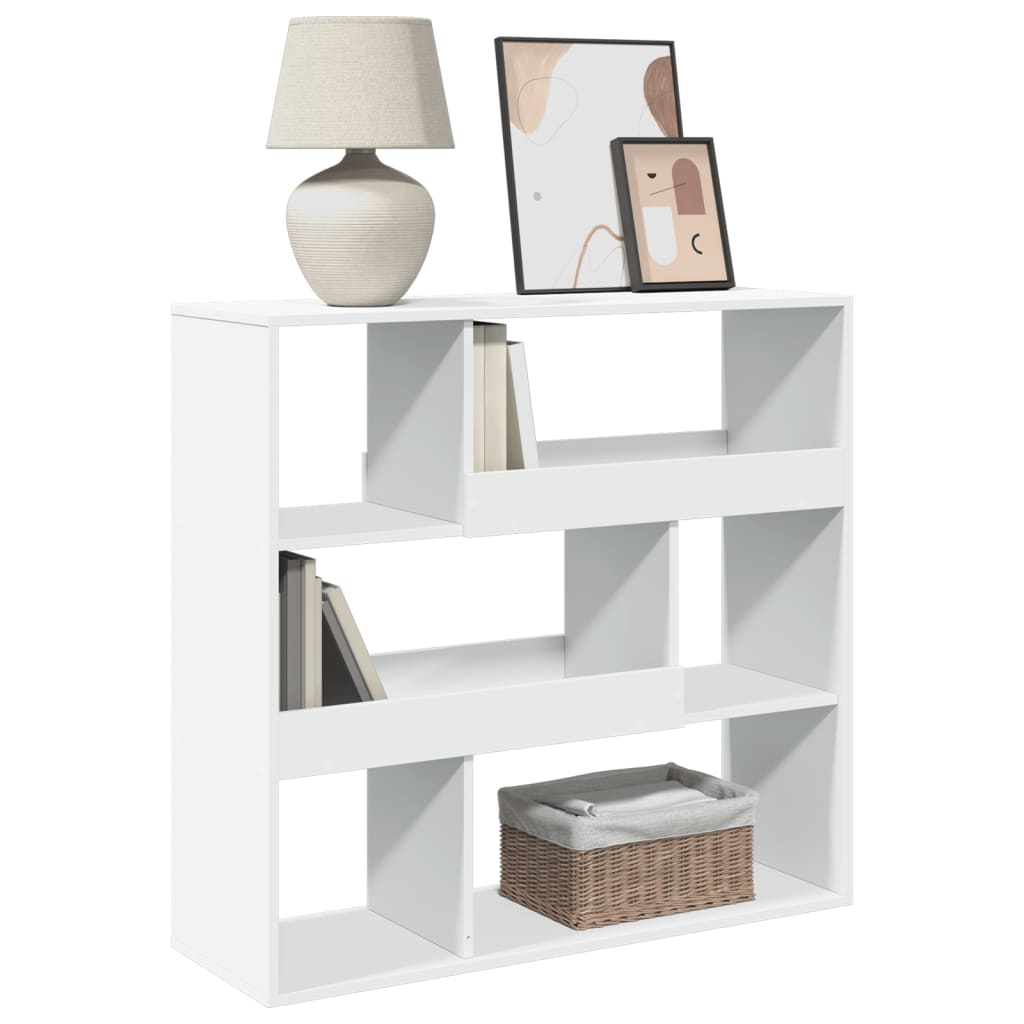 vidaXL Room Divider White 100x33x94.5 cm Engineered Wood