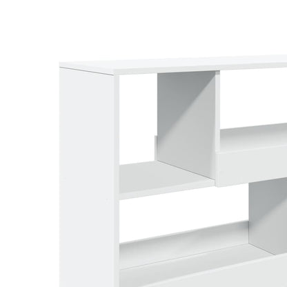 vidaXL Room Divider White 100x33x94.5 cm Engineered Wood
