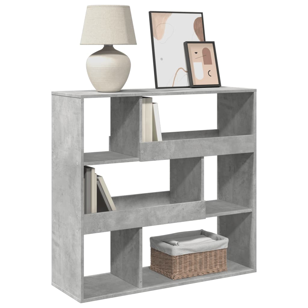 vidaXL Room Divider Concrete Grey 100x33x94.5 cm Engineered Wood