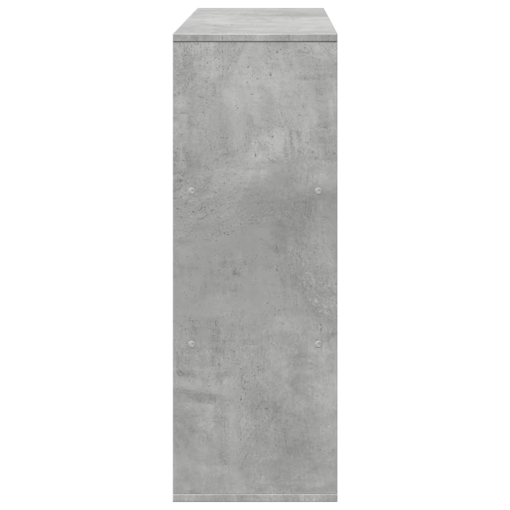 vidaXL Room Divider Concrete Grey 100x33x94.5 cm Engineered Wood