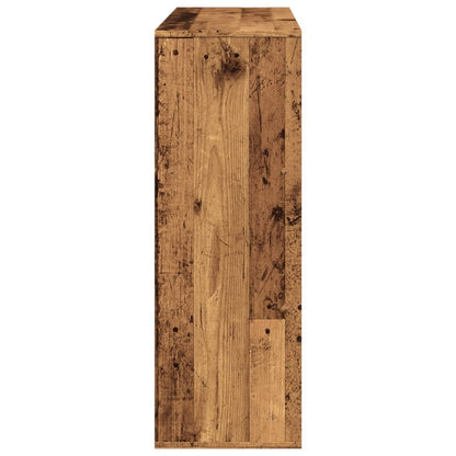 vidaXL Room Divider Old Wood 100x33x94.5 cm Engineered Wood