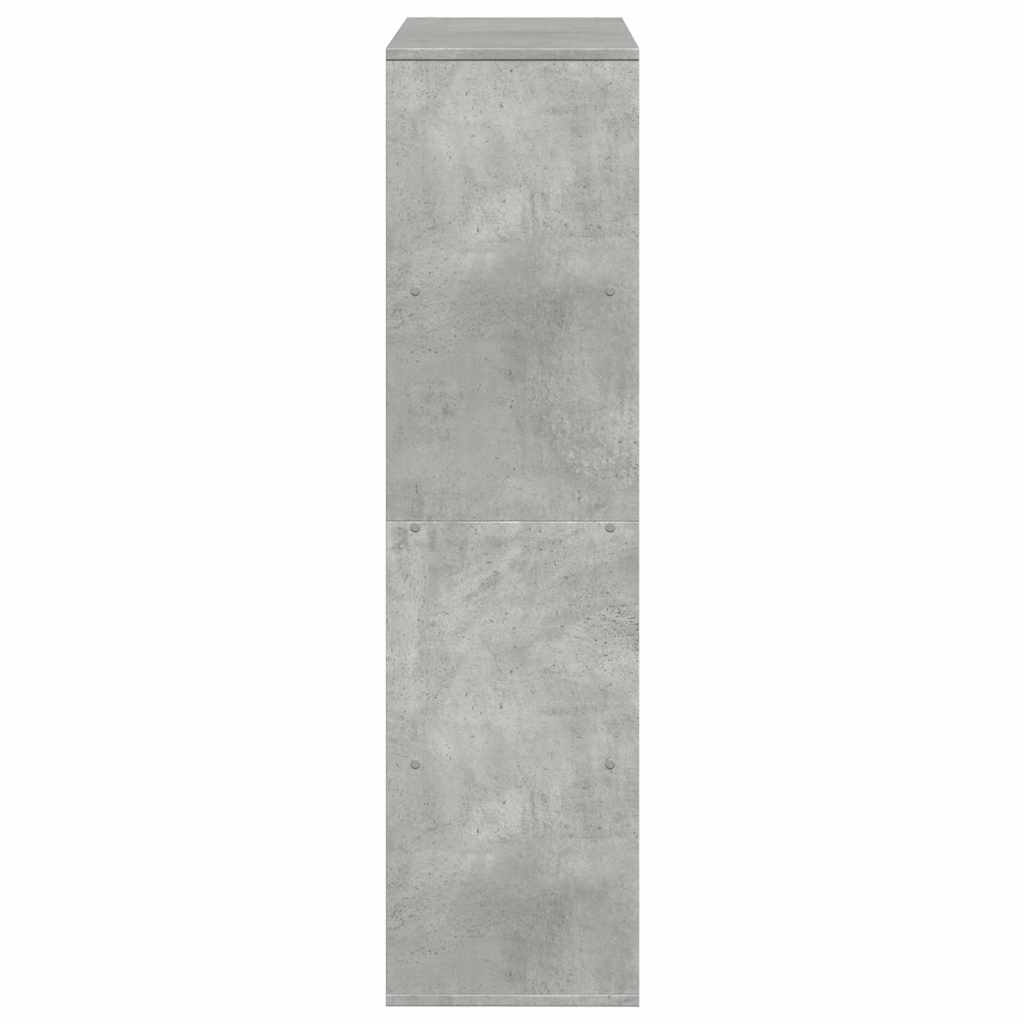 vidaXL Room Divider Concrete Grey 100x33x125.5 cm Engineered Wood