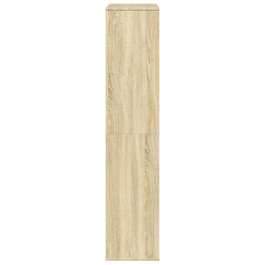 vidaXL Room Divider Sonoma Oak 100x33x156.5 cm Engineered Wood