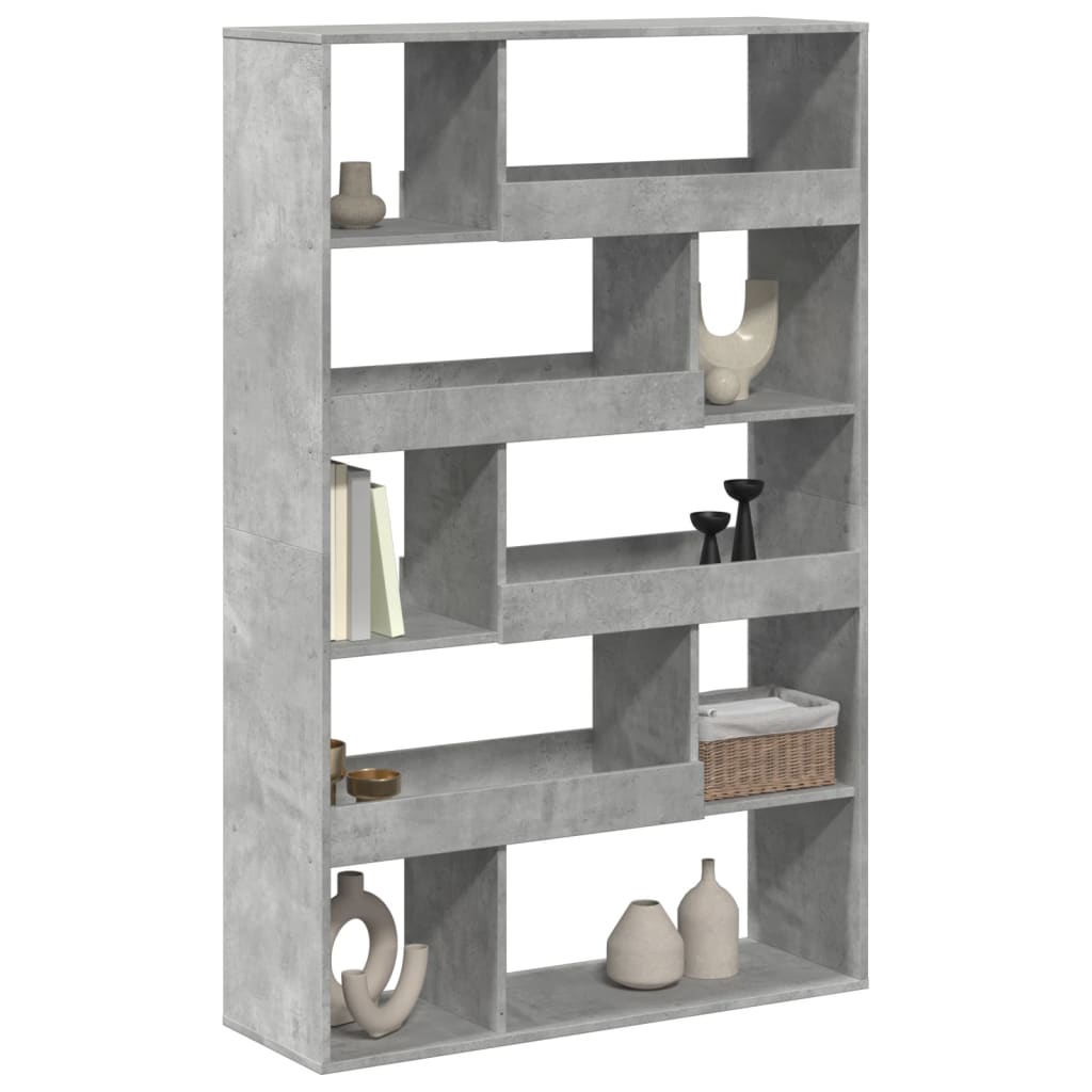 vidaXL Room Divider Concrete Grey 100x33x156.5 cm Engineered Wood