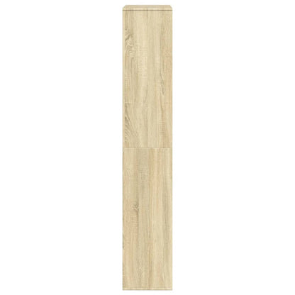 vidaXL Room Divider Sonoma Oak 100x33x187.5 cm Engineered Wood