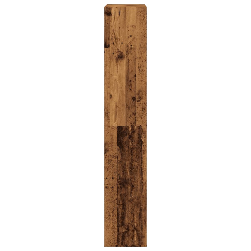 vidaXL Room Divider Old Wood 100x33x187.5 cm Engineered Wood