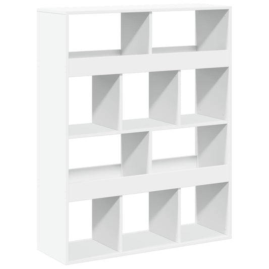 vidaXL Room Divider White 100x33x125,5 cm Engineered Wood