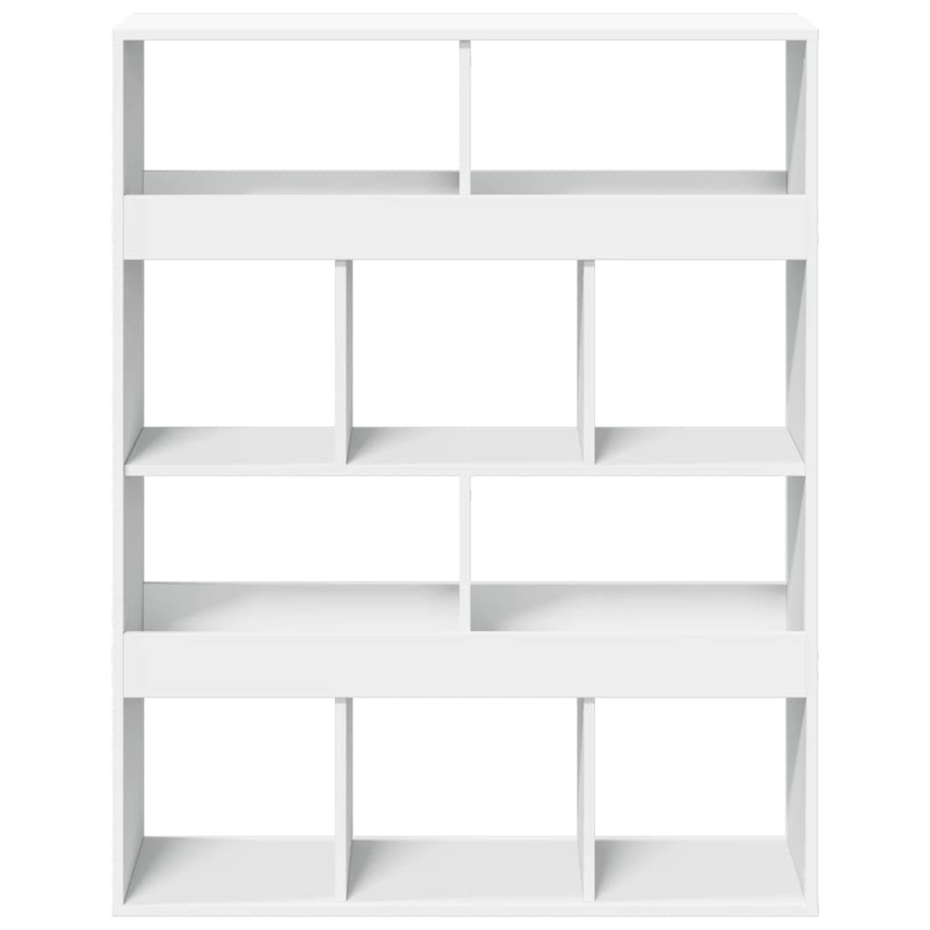 vidaXL Room Divider White 100x33x125,5 cm Engineered Wood