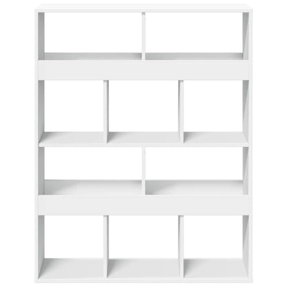vidaXL Room Divider White 100x33x125,5 cm Engineered Wood