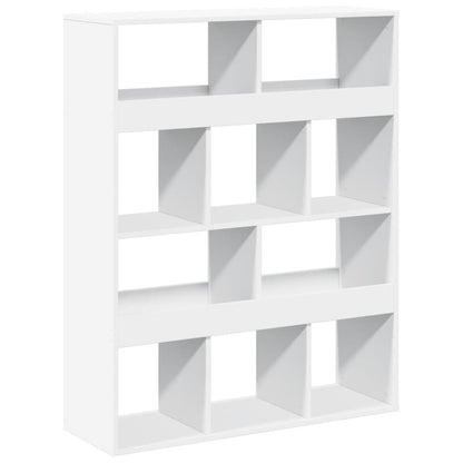 vidaXL Room Divider White 100x33x125,5 cm Engineered Wood